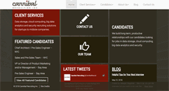 Desktop Screenshot of cannibalrecruiting.com